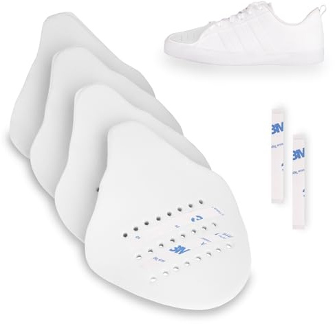 SULPO 2 par anti-rynkskydd – skydd för alla träningsskor – skoskydd mot veck – mjukt material skotillbehör – skor och sneakers