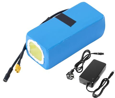 SEASON E-Bike Batterie Pack 36V 10,4Ah Lithium-ION Batterie 10S4P avec 20A BMS et 2A Chargeur pour vélo électrique, Scooter