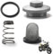 Wonvify Motorrad-Scooter Oil Drain Plug Set, Ölablassschrauben für Motorradmotoren Kompatibel mit GY6 50cc-150cc ATV Go Kart Moped, Motorrad Roller Ölablassschraubensatz