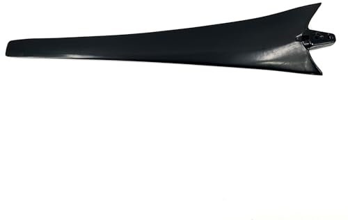 ZHOZHUT 530mm-900mm Windturbinenblätter Rotorblätter Von Windkraftanlagen Mit Horizontaler Achse Ersetzen Farbige Nylonfaserklingen Für DIY-Windradblätter,Schwarz,530mm