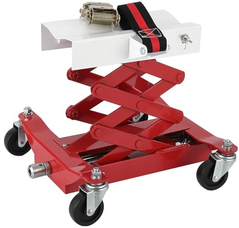 GarveeTech Gato de elevación de reparación de automóviles de 450 Libras, Gato de transmisión Resistente para un fácil Mantenimiento del vehículo y reemplazo de transmisión