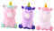 BESTonZON 3stücke Einhorn Quetschspielzeug Stressabbau Spielzeug Für Dehnbares Cartoon Spielzeug Als Partygeschenk Für Feste Waschbar Und Wiederverwendbar