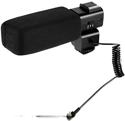 Macchina fotografica digitale, Microfono stereo sulla fotocamera for Vlog Live Streaming DV Camcorder Video Sound Recorder