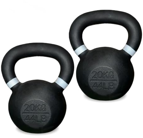 Cast Iron Kettlebell Pair 2 to 40 Kg