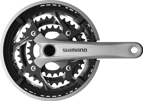 SHIMANO KURBELGARN.48X36X26Z 175MM SILB(11) BB-ADAPTER, M.KSR,F. KE-SCHU KURBELGARNITUR TREKKING FC-T551 10-FACH ART-NR. E-FCT551E866CS