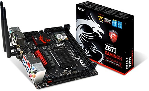 MSI Z87I Gaming AC - Placa Base Intel LGA1150 Mini ITX Placa Base (LAN, DP, HDMI, DVI)