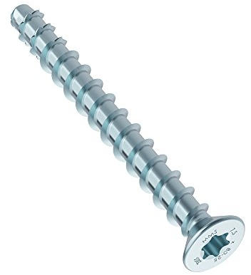HECO 42594 MM Senkkopf 7.5x100 verzinkt Multi-Monti Schraubanker mit Zulassung, 50 Stück