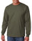 Gildan Men's Ultra Long Sleeve Rib-Knit Cuffs T-Shirt