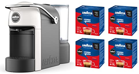 Lavazza Jolie Independiente Máquina de café en cápsulas 0,6 L Semi-automática - Cafetera (Independiente, Máquina de café en cápsulas, 0,6 L, Cápsula de café, 1250 W, Negro, Blanco)