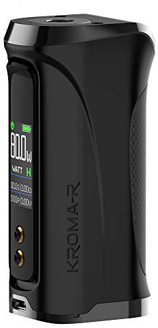 Innokin Kroma R Mod 6-80W Vape Box Battery (Black) - E Cigarette Mod Powered by Single 18650 Battery (Sold Separately), No Nicotine