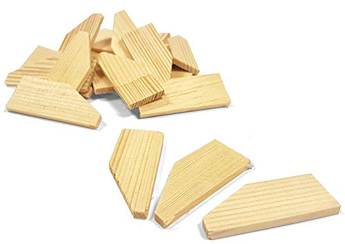 10 Holzkeile Keilschlüssel für Ölgemälde Leinwand Keilleisten DIY für 18mm Rahmen