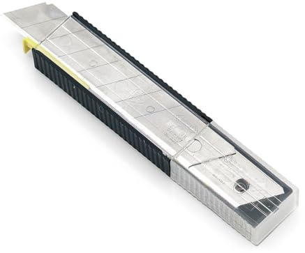 Cuttermesser Nölle Profi-Abbrechklingen 18 mm 10 Stück im Dispenser, eisgehärtet made in Solingen