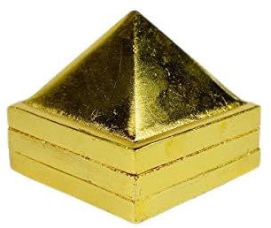 Aport Presents Metall-Wunschpyramide, 3-Schicht Mit 91 Pyramiden Für Vastu Und Feng Shui (1- Zoll) #Aport-113