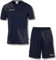 Uhlsport Jungen Score 26 Fußball Trikot-Set - Fußball-Set Bestehend Aus Trainings-Shirt Und Trainings-Hose, Marine/Weiß, 152 EU