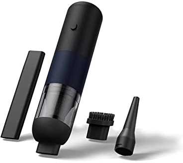 SUPENG Compatible avec Xiaomi Aspirateur de Voiture Portable Aspirateur à Main Car Home Dual-Purpose Wireless Dust Catcher 20000PA Cyclone Aspiration (Color : Schwarz)