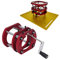 Router Lift 4 Jaw Lifting Jack Platform Sujeción Router Mesa Sistema De Elevación Para Motor De 64-66 Mm De Diámetro, Soporte De Base De Elevación Elevación Máxima 51 Mm Para Bricolaje, Carpintería, G