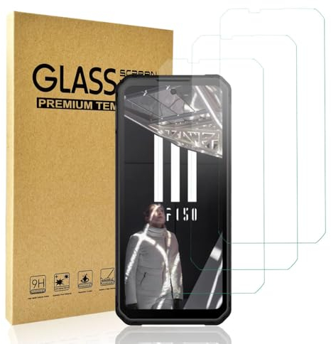 HACIEN Stücke Schutzfolie kompatibel für IIIF150 Raptor, Gehärtetem Glas Härtegrad 9H Schutzfolie, Blasenfrei,Panzerfolie, Glas Folie, Displayschutzfolie für IIIF150 Raptor [3 Stück]