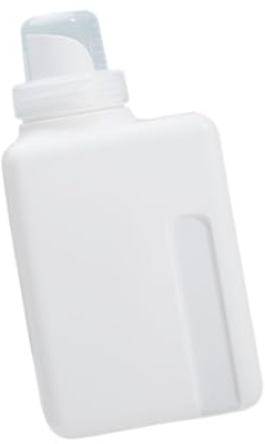 Sharplace Distributeur de Liquide de lessive en Bouteille Vide, Polyvalent, étanche, avec Capuchon Rechargeable pour lotions, Bain de Lavage du Corps, Couvercle étanche de 600 ML