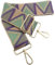 Tracolla Larga 5cm per Borse Donna Cinghia Larga Regolabile Verde kaki Viola, 80-130cm Cinghia Larga con Gold Moschettone, Durevole per Crossbody Borsa, Chitarra, Borse Moderne Accessori, 919