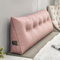 Llchaensc Rückenkissen Lang Keilkissen Lendenkissen, Bett-Rückenstütze Keilform Rückenstützkissen Stützkissen Sitzkissen Für Bett Sofa Kopfteil Lesekissen,E,200x50x20cm
