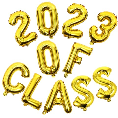 HOOTNEE 1 Satz 2023 2023 Aluminiumfolienballon Klasse Von 2023 Aluminiumfolienballons Abschlusssaison Ballon Grad Party Ballon Ballons Für Glückwunschballons Ballonornament