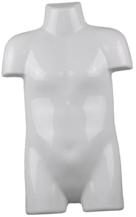 harayaa Maniquí para niños, Torso, Ropa Interior, Traje de baño, Estante de exhibición, Ropa de Medio Cuerpo, Estante de exhibición para Ventana