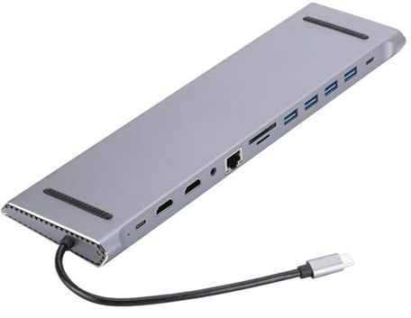 Computer Hub Docking Station High Speed USB C Adapter USB Expansion Hub | USB Hub Type C Dongle Hub for Laptop Notebook Premium Pro Air Business PC Tablet Smartphone Devices