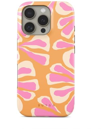 BURGA Handy Hülle für iPhone 16 Pro – Hübsches, Trendiges, Ästhetisches Case für iPhone 16 Pro – Hartschalenhülle – Handyhülle für Männer und Frauen
