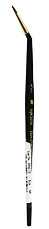 Princeton Artist Brush, Mini-Detailer Brushes for Watercolor, Acrylic and Gouache Series 3050, Spotter Synthetic Sable, Size 5x0
