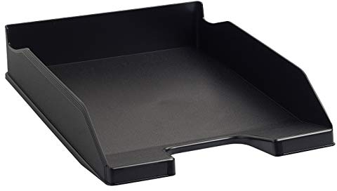 Exacompta Ecoblack - Bandeja de correo, color negro