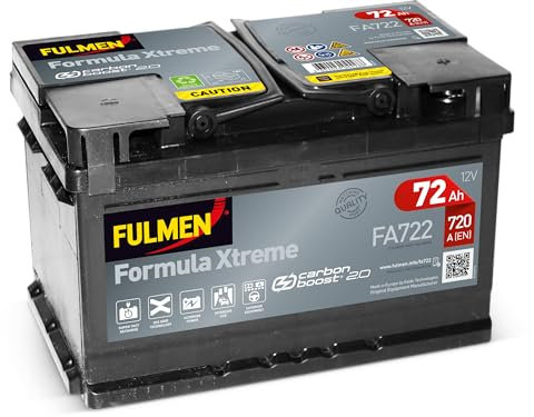 Fulmen - Batterie voiture FA722 12V 72Ah 720A - Batterie(s) - 574402075 ; E