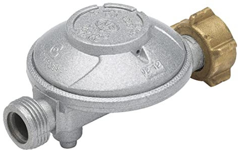 détendeur gaz butane - sécurité - basse pression 1,3kg/h - 28mbar - avec écrou bouteille - banides et debeaurain b199590