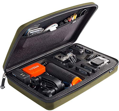 Helmkamera SP POV Case 3.0 Large GoPro-Edition für Hero 1, 2, 3, 3+, olive