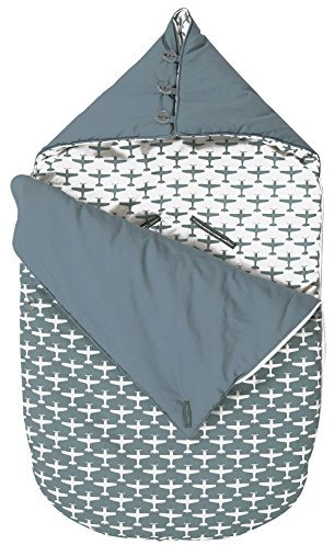 TAFTAN EN-66 Fusssack Flugzeug, blau