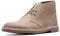 Clarks Bushacre 2, Scarpe Chukka Uomo, Camoscio Tortora, 39.5 EU
