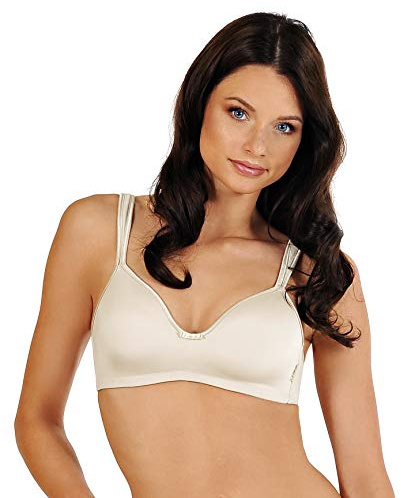 Lisca Damen Victoria Wireless Soft BH ohne Bügel 20145, Sahne, 95B