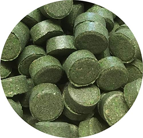 Futtertabletten Boden Tabletten 9 mm 10% Spirulina Pflanzliches Fischfutter Wels (1 l)
