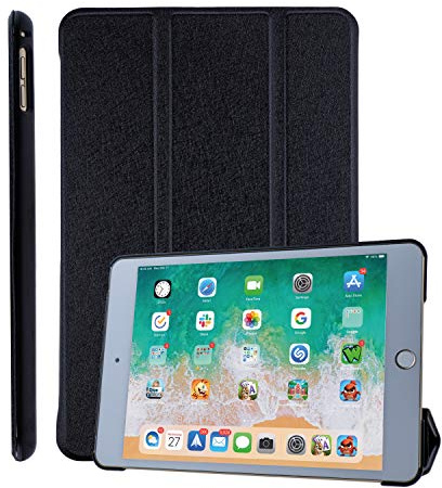 COOVY® Ultra Slim Cover für Apple iPad mini 5 (Model 2019) Smart Schutzhülle Case Hülle mit Standfunktion und Auto Sleep/Wake up | schwarz