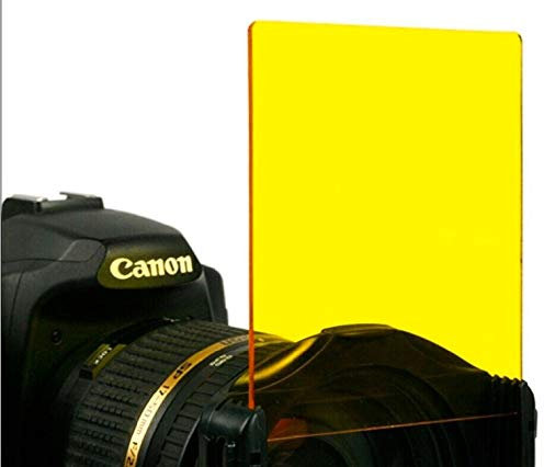 Filtre jaune Yellow P001 série P compatible avec Cokin filter square objectif lens square carré plaque type couleur series P 001