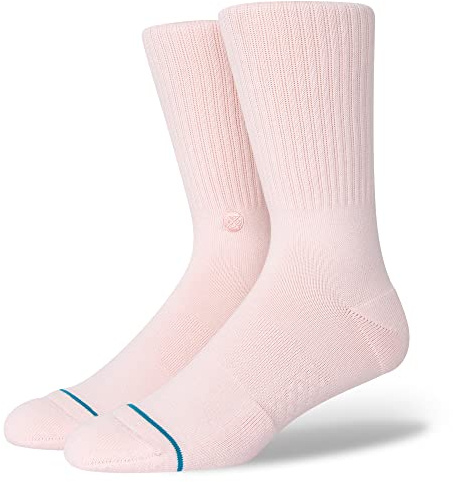 Stance Crew Sock - Icon (Pink, Small)