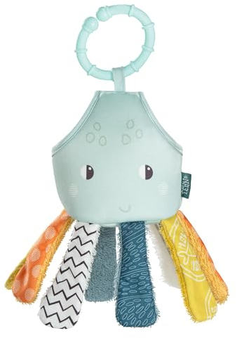 Fehn Badetier Tröpfel-Oktopus – Baby Badespielzeug für die Badewanne - Spieltier Wasserspielzeug für fröhlichen Badespaß – Badewannenspielzeug Spielzeug für Babys und Kleinkinder ab 0+ Monaten