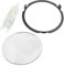 SPARES2GO Kit de réparation d'anneau de cache de lampe compatible avec les hottes Siemens