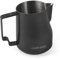 MHW-3BOMBER Milk Frothing Pitcher 450ml/15.2oz Milk Frother Cup Espresso Steaming Pitcher Stainless Steel Milk Frother Cup Barista Latte Art Round Spout Milk Jug P6005MB-OS