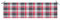 WIFESE Gartenbank-Auflage Rot Karomuster 180x50x3 cm Stoff Sitzkissen Bank Bankauflage Sitzkissen Outdoor Sitzpolster Bank Sitzauflagen Gartenmöbel Universellen Design für Gartenbänke im Freien