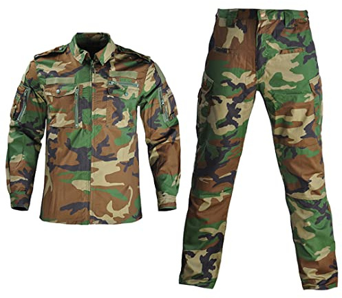 Hcclijo Militärischer Multicam Tarnanzug Taktischer Anzug Angeln Jagd Kampf Airsoft Camo Ghillie Anzug