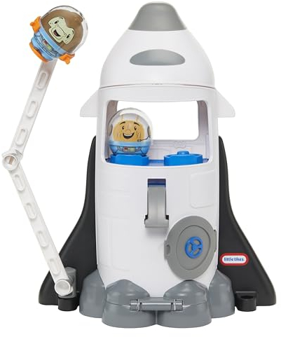 little tikes Toddle Tots Launch Time Rocket - Spielset für Kleinkinder - Rakete & 3 Figuren für Rollenspiele - Geschenkidee + Spielzeug für Kleinkinder und Kinder - für Kinder von 1-5 Jahren