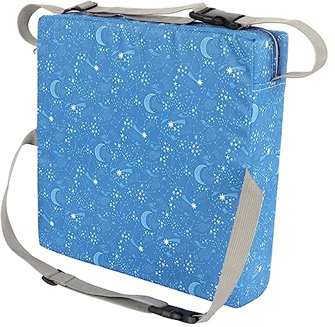 PRETYZOOM 1 Pc cuscino di rialzo seggioloni da viaggio per neonati seggiolino rialzato smontabile cuscini sedie sfoderabili Cuscino rialzante regolabile cuscino per seggiovia