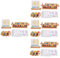 ifundom 4 Sätze Zauberwürfel-Lehrmittel Holzpuzzle für Kinder Mathe-Additions-Flash-Karten Kinderspielzeug Spielzeug für Kinder Alphabet-Flash-Karten Kleinkind-Puzzle Block-Puzzle Anzahl