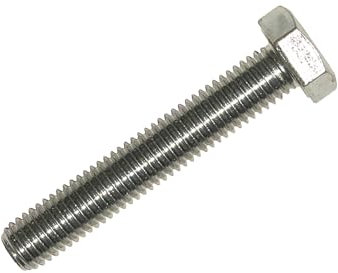 METALMATE High Tensile Set Screw ZP M12 x 150mm (Box 25)