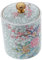 SECFOU Kleine Teedose 245ML Verschließbarer Porzellan Behälter Für Lose Teeblätter Vintage Design Mit Emaillierter Oberfläche Ideal Zur Aufbewahrung Von Tee Und
